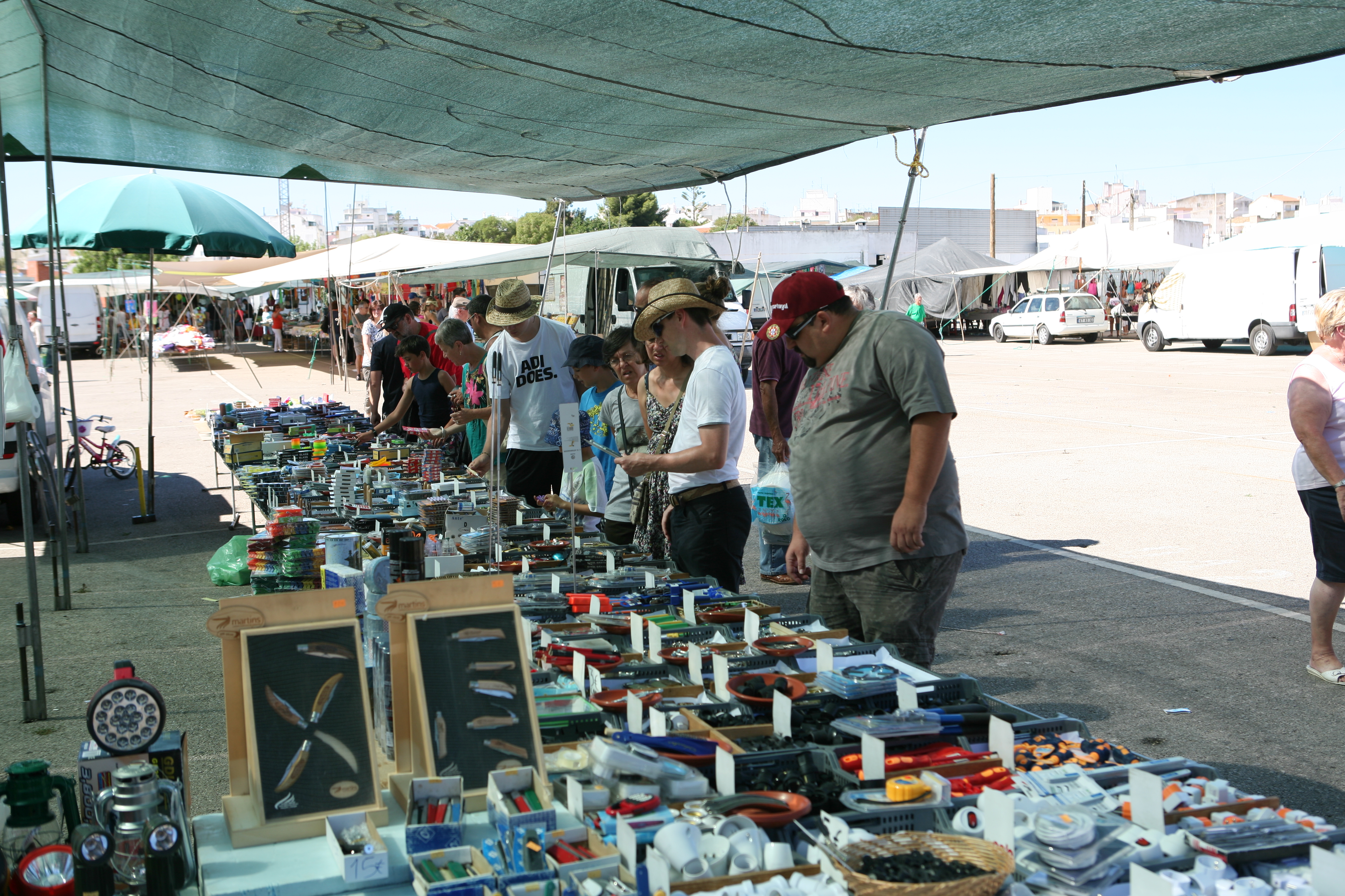 Monatsmarkt in Portimão